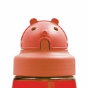 BOTELLA INFANTIL TRITAN T.OBY ROJO PEKEMONSTERS 0.45L - LAKEN