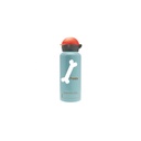 BOTELLA INFANTIL ALUMINIO T.HIT PERRITO CELESTE 0.45L - LAKEN