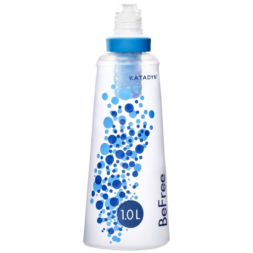 BOTELLA FLEXIBLE CON FILTRO DE AGUA BEFREE 1L - KATADYN